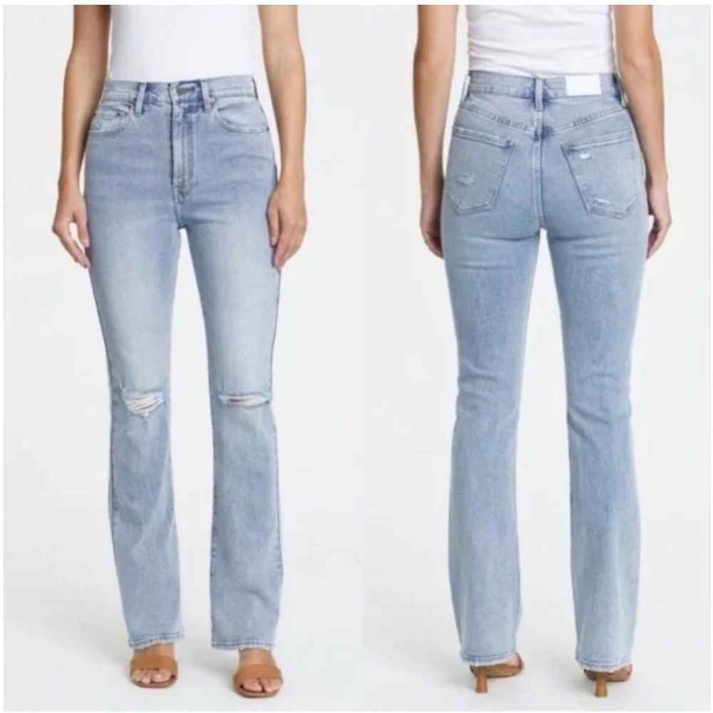 Pistola Light Blue Straight Leg Jeans